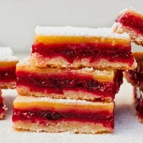 Cranberry Lemon Bars