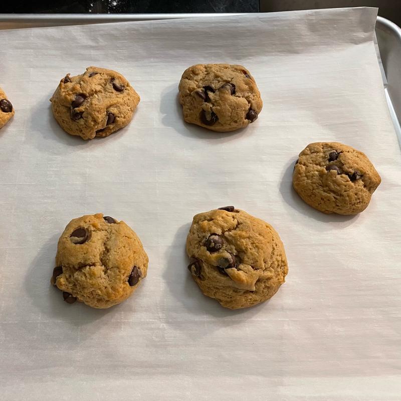 High Altitude Chocolate Chip Cookies