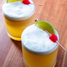 Ginger Lime Whiskey Sour