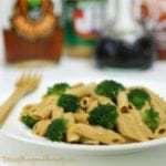 Broccoli Penne with Spicy Peanut Butter Sauce