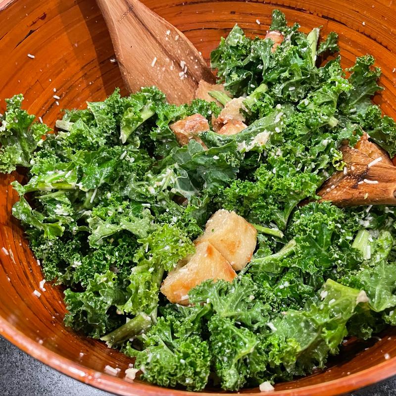 Kale Caesar Salad