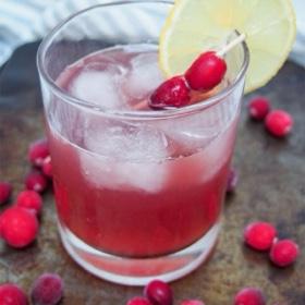 Cranberry Whiskey Sour
