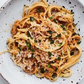 Caramelized Onion Pasta