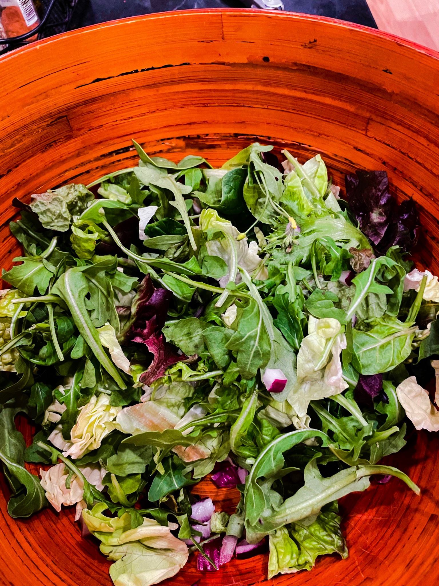 Salad with Lemon-Basil Vinaigrette | Chris F. Nicholson