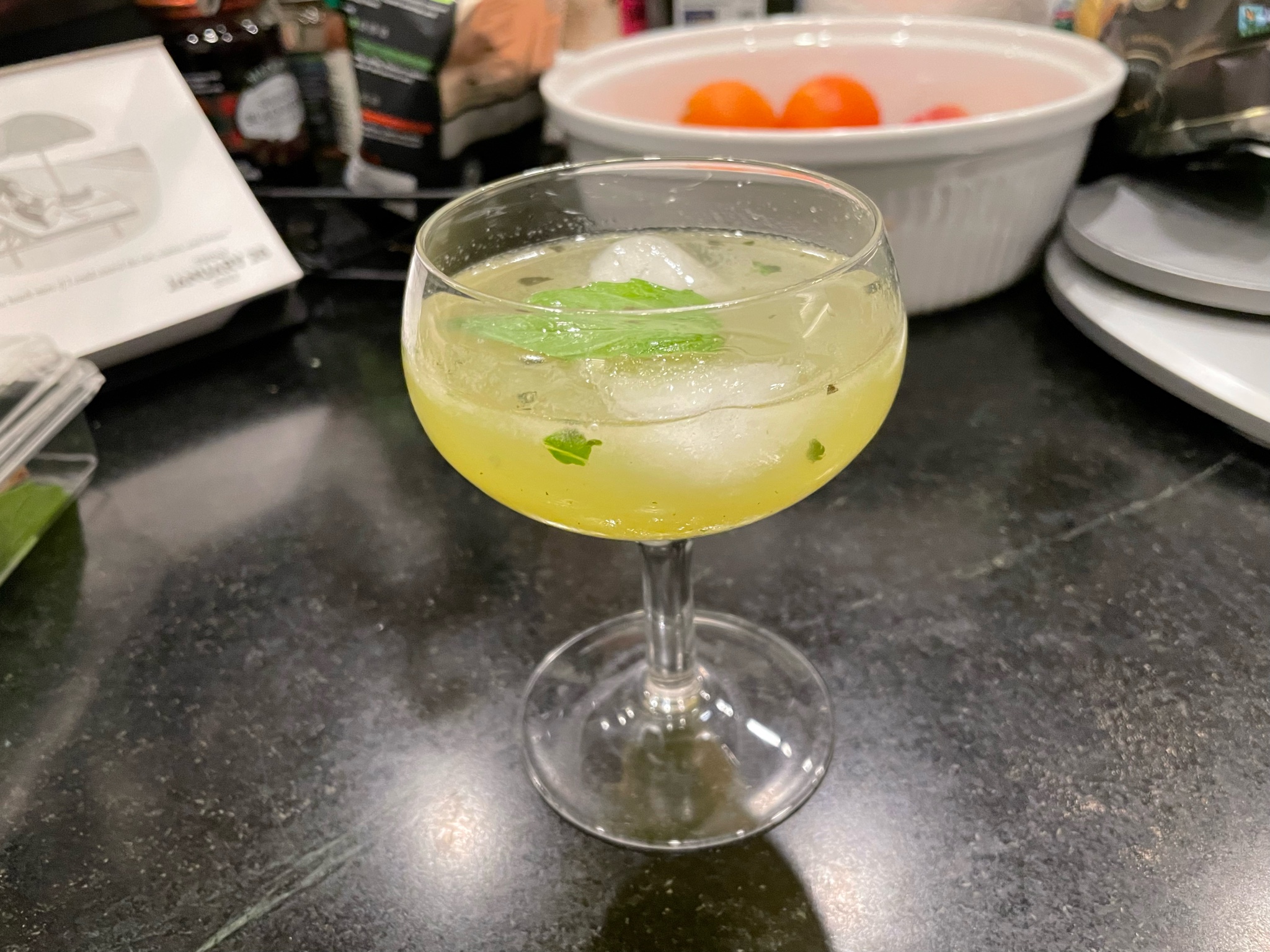 Thai Basil Gimlet | Chris F. Nicholson