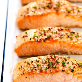 Baked Salmon | Chris F. Nicholson