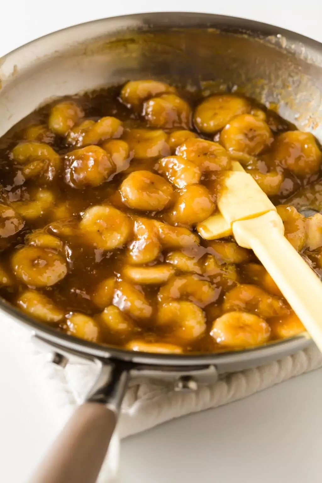 Caramelized Banana with Rum Sauce | Chris F. Nicholson