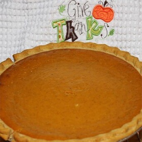 Simple Pumpkin Pie | Chris F. Nicholson