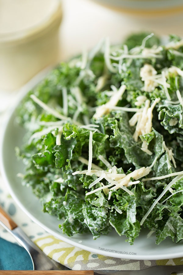 Kale-Romaine Caesar Salad | Chris F. Nicholson